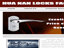 Tablet Screenshot of hnlocks.com